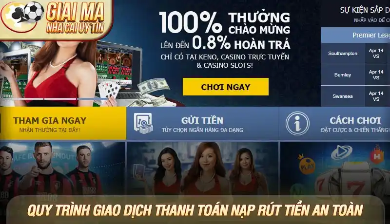 Quy trình giao dịch thanh toán nạp rút tiền nhanh chóng và an toàn