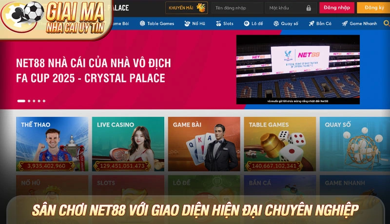Đánh giá nhà cái Net88 chi tiết từ A-Z cập nhật 2025 4 Sân chơi Net88 với giao diện hiện đại, chuyên nghiệp