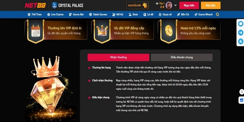 Net88 – Hoàn Trả Tự Động 1% Mọi Giao Dịch Nhanh Chóng 1 Giới thiệu chương trình hoàn trả tự động của Net88